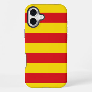 Funda Para iPhone 16 Plus España: La Senyera bandera de Cataluña