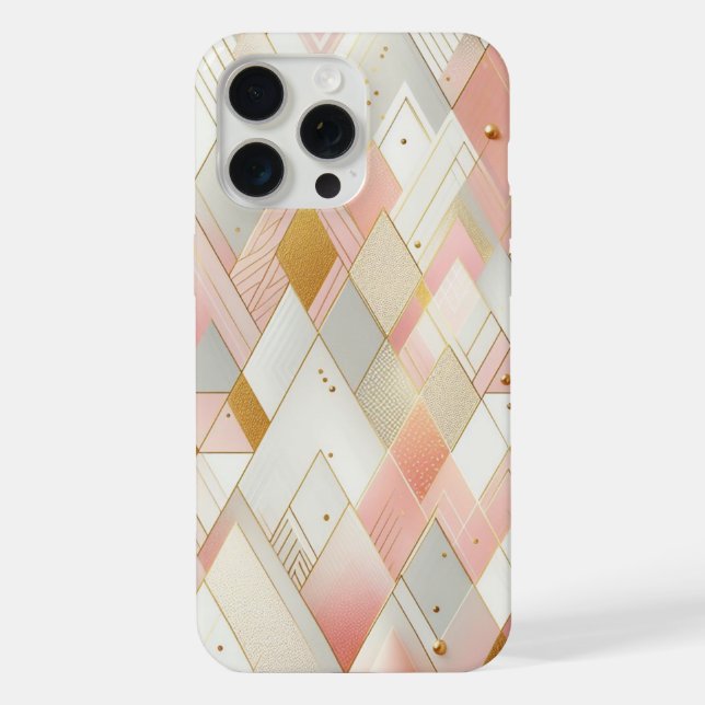 Funda Para iPhone Espectros de Triángulo Brillante (Reverso )