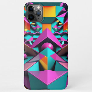 Funda Para iPhone 11Pro Max Espejismo Geométrico