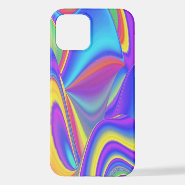 Funda Para iPhone Espíritu de la brisa de verano , Resumen del arte  (Reverso )