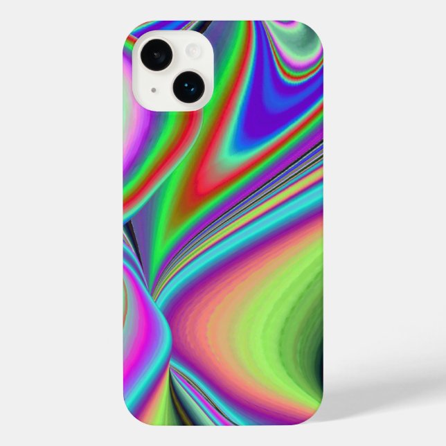 Funda Para iPhone Espíritu de la brisa de verano , Resumen del arte  (Reverso )