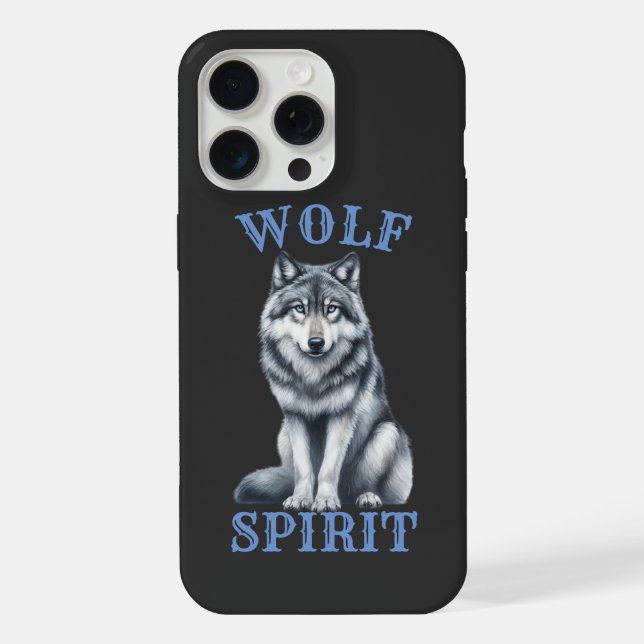 Funda Para iPhone Espíritu de Lobo (Reverso )