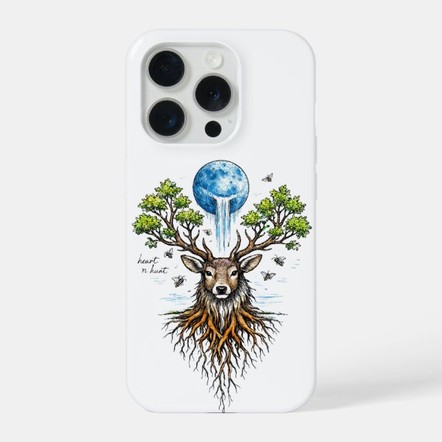 Funda Para iPhone espíritu del bosque (Reverso )