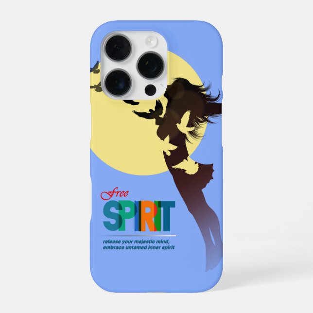 Funda Para iPhone Espíritu Libre | (Reverso)