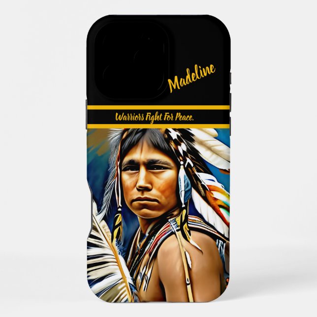 Funda Para iPhone Espíritu tribal tradicional (Reverso )