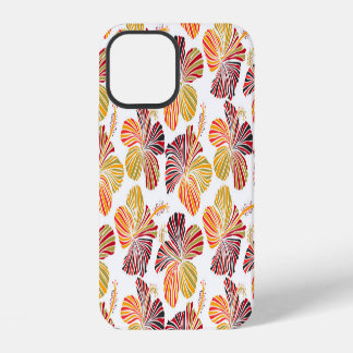 Funda Para iPhone 12 Esplendor Hawaiano: Elegancia de Plantas Tropicale