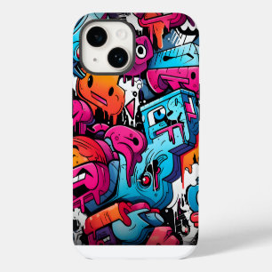 Funda Para iPhone 14 Esplusa de arte callejero de graffiti urbano