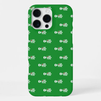 Funda Para iPhone 16 Pro Max esqueleto fondo verde