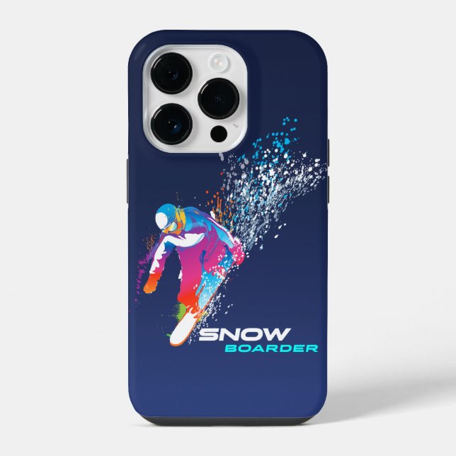 Funda Para iPhone Esquí sobre tabla | (Reverso )