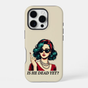 Funda Para iPhone 16 Pro ¿Está Muerto Aún Divertido Diciendo Humor Oscuro V
