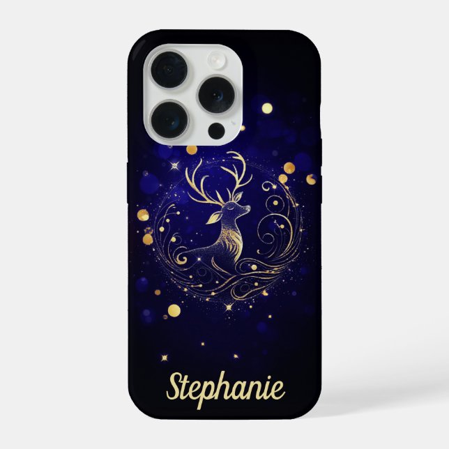 Funda Para iPhone Estadio radiante en oro (Reverso )