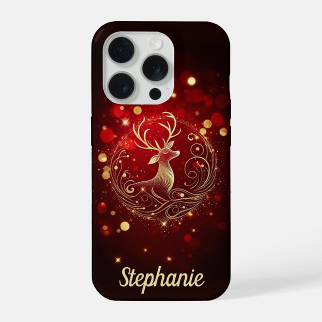 Funda Para iPhone Estadio radiante en oro (Reverso )