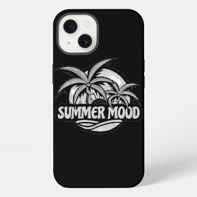 Funda Para iPhone Estado de ánimo de verano (Reverso )