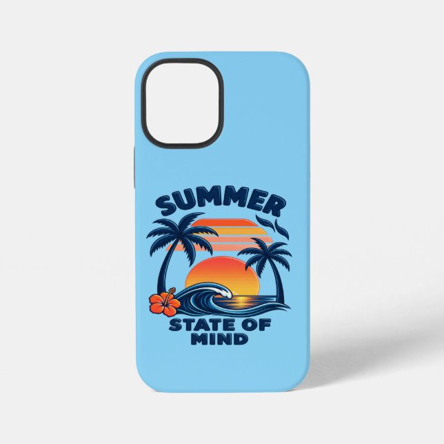 Funda Para iPhone Estado de Ánimo de Verano (Reverso )