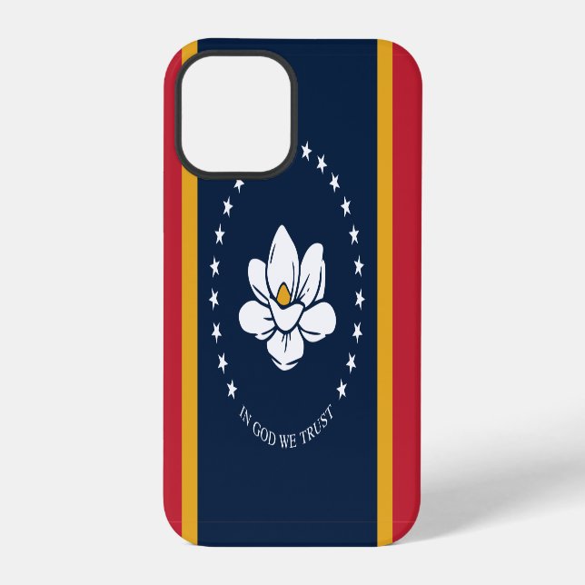 Funda Para iPhone Estado de Misisipi (Reverso )