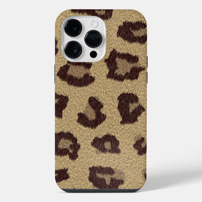 Funda Para iPhone Estampado de estampado de leopardo (Reverso )
