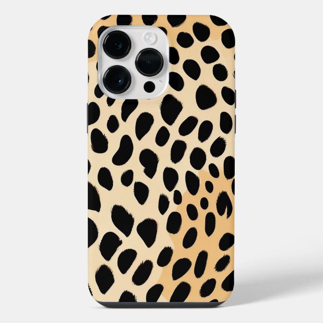 Funda Para iPhone Estampado de Guepardo (Reverso )