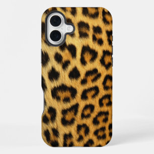 Funda Para iPhone 16 Plus Estampado de leopardo