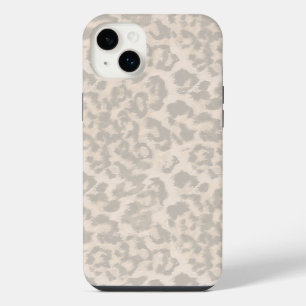 Funda Para iPhone 14 Plus Estampado de leopardo beige .