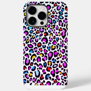 Funda Para iPhone 14 Pro Max Estampado de leopardo de colores