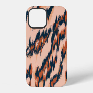 Funda Para iPhone 12 Estampado de leopardo: diseño textil sin costuras.