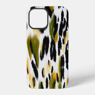 Funda Para iPhone 12 Estampado de leopardo: fondo de textura de animal
