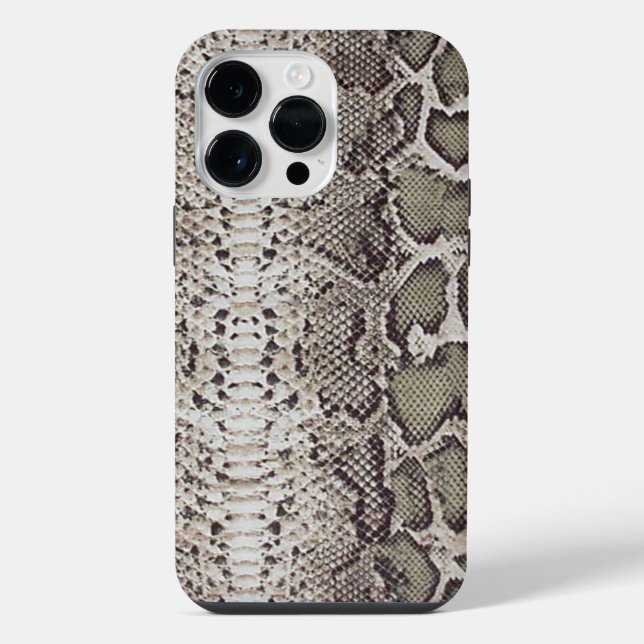 Funda Para iPhone Estampado de piel de serpiente (Reverso )