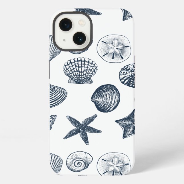 Funda Para iPhone Estanques azules (Reverso )