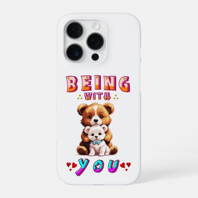 Funda Para iPhone Estar contigo (Reverso)