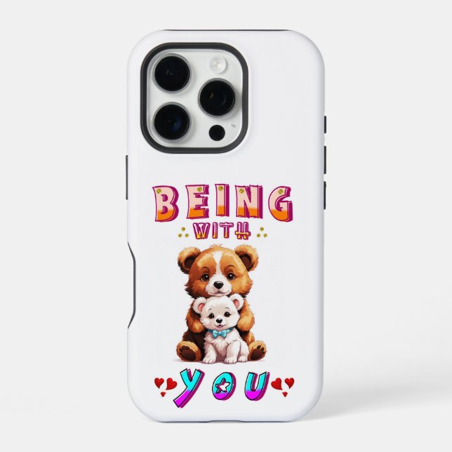 Funda Para iPhone Estar Contigo (Reverso )