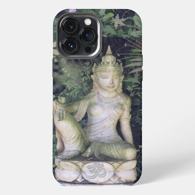 Funda Para iPhone Estatua asiática (Reverso )