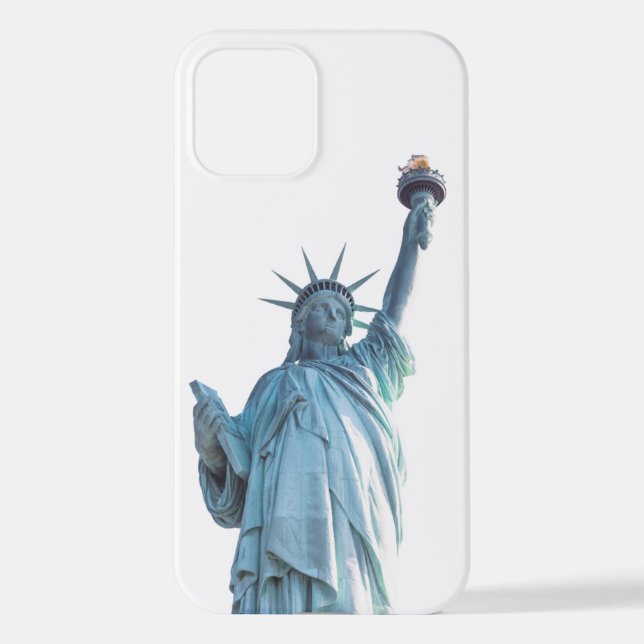 Funda Para iPhone Estatua de la libertad (Reverso )