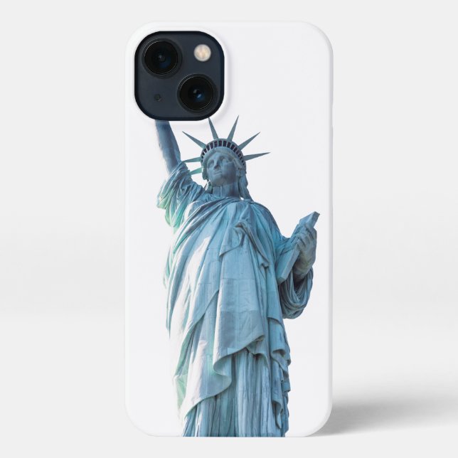 Funda Para iPhone Estatua de la libertad (Reverso )