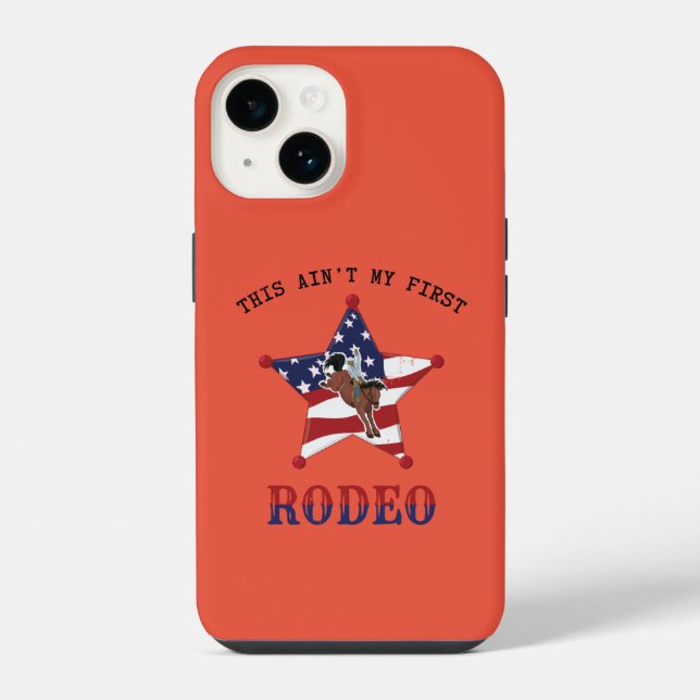 Funda Para iPhone Este no es mi primer caso de RODEO Case-Mate para  (Reverso )