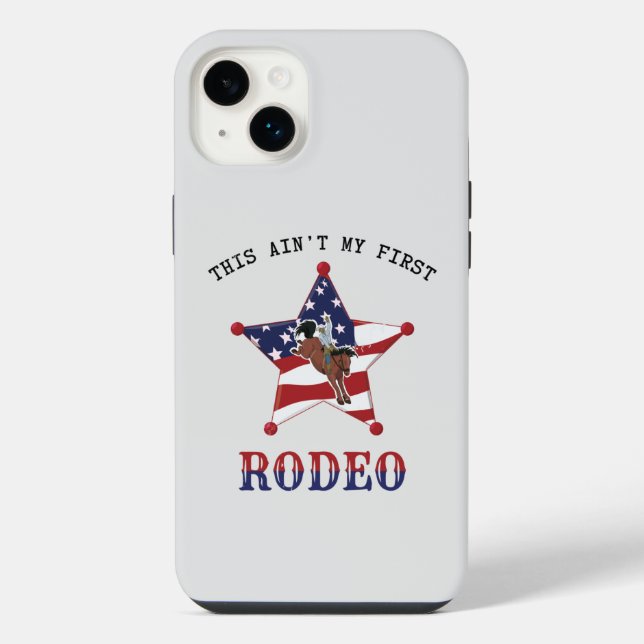 Funda Para iPhone Éste no es mi primer ROdeo (Reverso)
