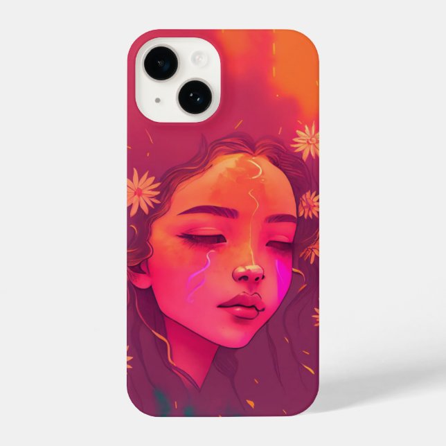 Funda Para iPhone estética de maleta de teléfono (Reverso )