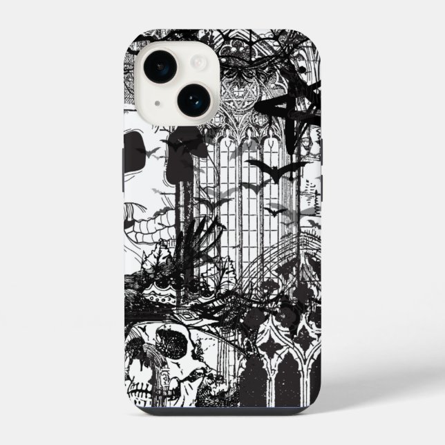 Funda Para iPhone Estética Grunge  (Reverso )