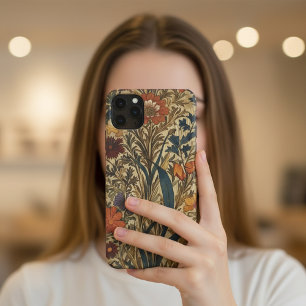 Funda Para iPhone 11Pro Max Estética oscura William Morris Wildflower