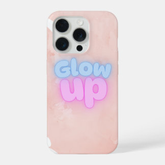 Funda para iPhone estética rosa y azul