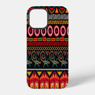 Funda Para iPhone 12 Estilo Africano: Decorativo Patrón Delicioso.