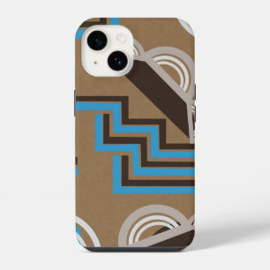 Funda Para iPhone 14 Estilo Art Decó Diseño abstracto