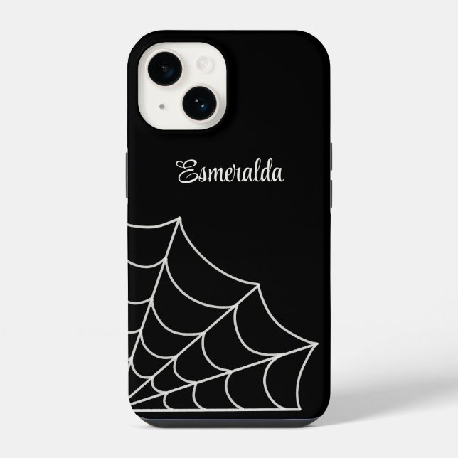Funda Para iPhone Estilo de Gótico Spiderweb personalizado (Reverso )
