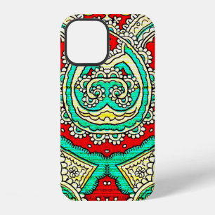 Funda Para iPhone 12 Estilo de los 80, brillante, neón, hermoso, arte p