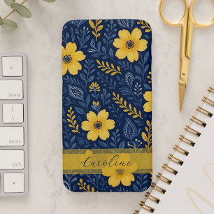 Funda Para iPhone 16 Pro Max Estilo étnico patrón de arte floral mediterráneo