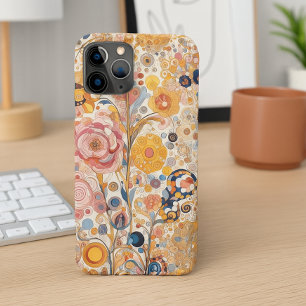 Funda Para iPhone 16 Pro Max Estilo floral elegante antiguo Art Nouveau