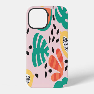 Funda Para iPhone 12 Estilo Fruta: Diseño de Patrón Vintage.