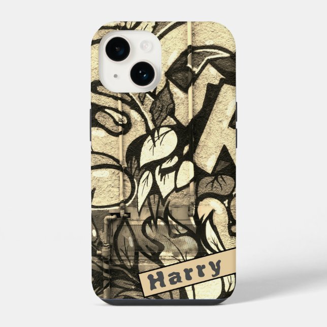 Funda Para iPhone Estilo graffiti (Reverso )