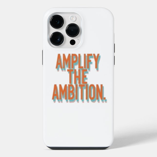 Funda Para iPhone "Estilo inflexible, protección imparable" (Reverso )