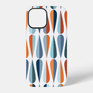 Funda Para iPhone 12 estilo moderno de mediados de siglo patrón retro c