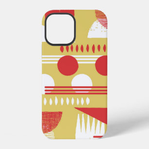 Funda Para iPhone 12 estilo moderno geométrico abstracto vintage sin hu